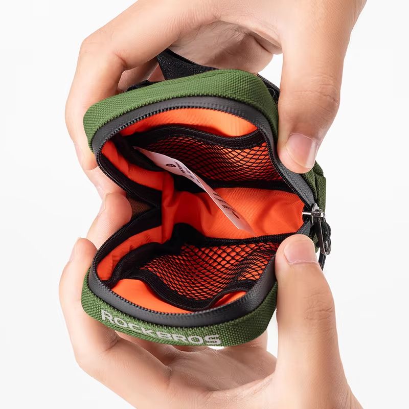 ROCKBROS 035L Mini Bike Saddle Bag Lightweight Portable Cycling Storage Pouch 5