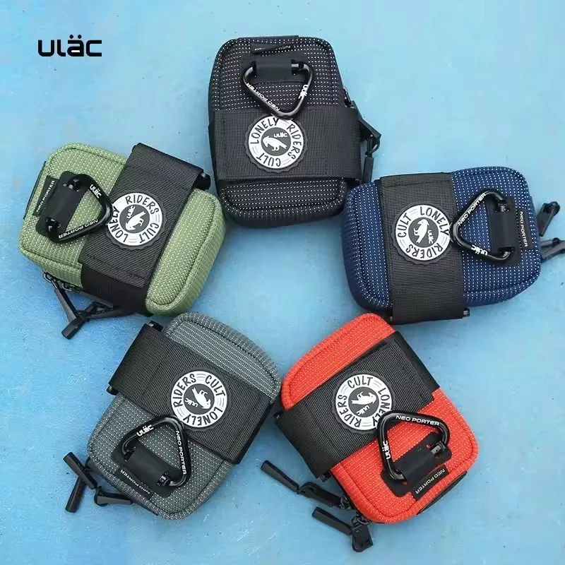 ULAC 05L Waterproof Bicycle Saddle Bag Shockproof Mini Rear Tail Pouch 0