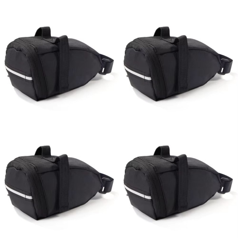 1 L 026 Gal Waterproof Bicycle Saddle Bag Reflective Rear Tool Storage Pouch 9