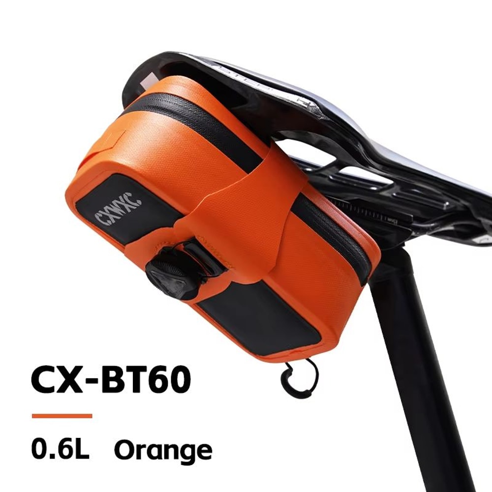 CXWXC Waterproof TPU Bike Saddle Bag 06L With BOA Lock System 9