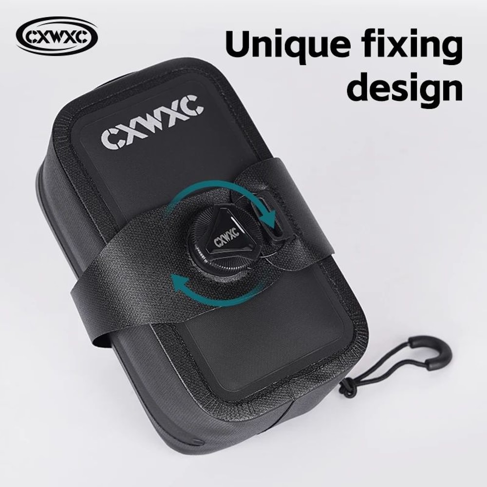 CXWXC Waterproof TPU Bike Saddle Bag 06L With BOA Lock System 2