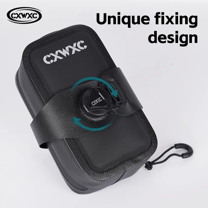 CXWXC Waterproof TPU Bike Saddle Bag 06L With BOA Lock System 2
