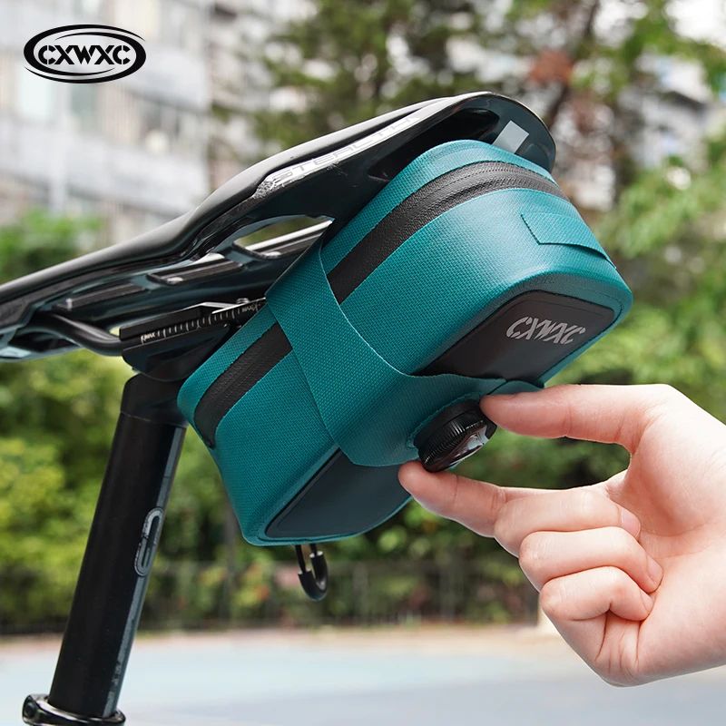 CXWXC Waterproof TPU Bike Saddle Bag 06L With BOA Lock System 5