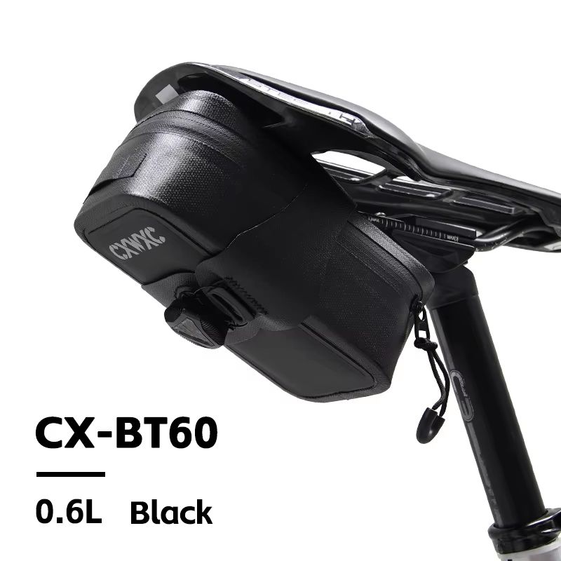 CXWXC Waterproof TPU Bike Saddle Bag 06L With BOA Lock System 7