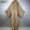 Luxury Sheer Beach Kimono Abaya Maxi Cover Up For Women 3