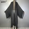 Luxury Sheer Beach Kimono Abaya Maxi Cover Up For Women 6