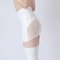 Elastic PU Mesh Hip Wrapping Mini Skirt For Women 4