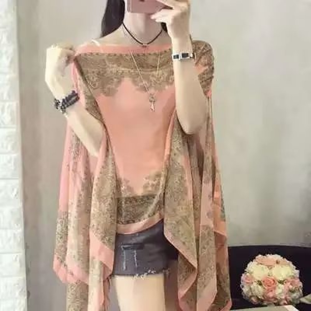 Lightweight Beach Shawl Scarf CoverUp Cardigan For Women 10