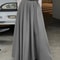 High Waist Pleated Maxi Skirt For Women 9