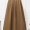 High Waist Pleated Maxi Skirt For Women 7