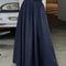 High Waist Pleated Maxi Skirt For Women 12