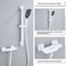 Grey Wall Mounted Digital Display Shower System Full Set 13