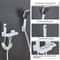 Gun Grey Digital Display Shower System With Piano Key Mixer 14