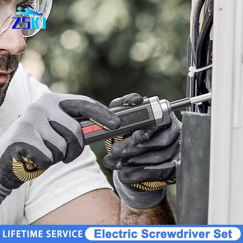 Rechargeable Precision Electric Screwdriver Mini Drill Set 0