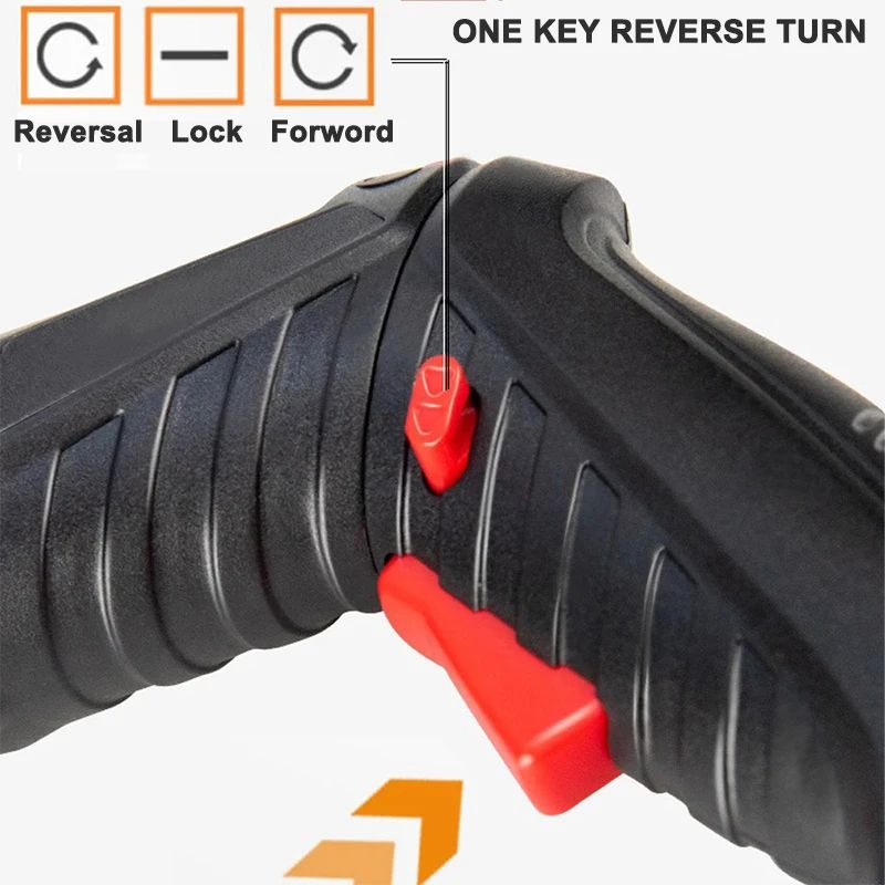 47Piece Cordless Electric Screwdriver Set With Rechargeable Lithium Battery 2