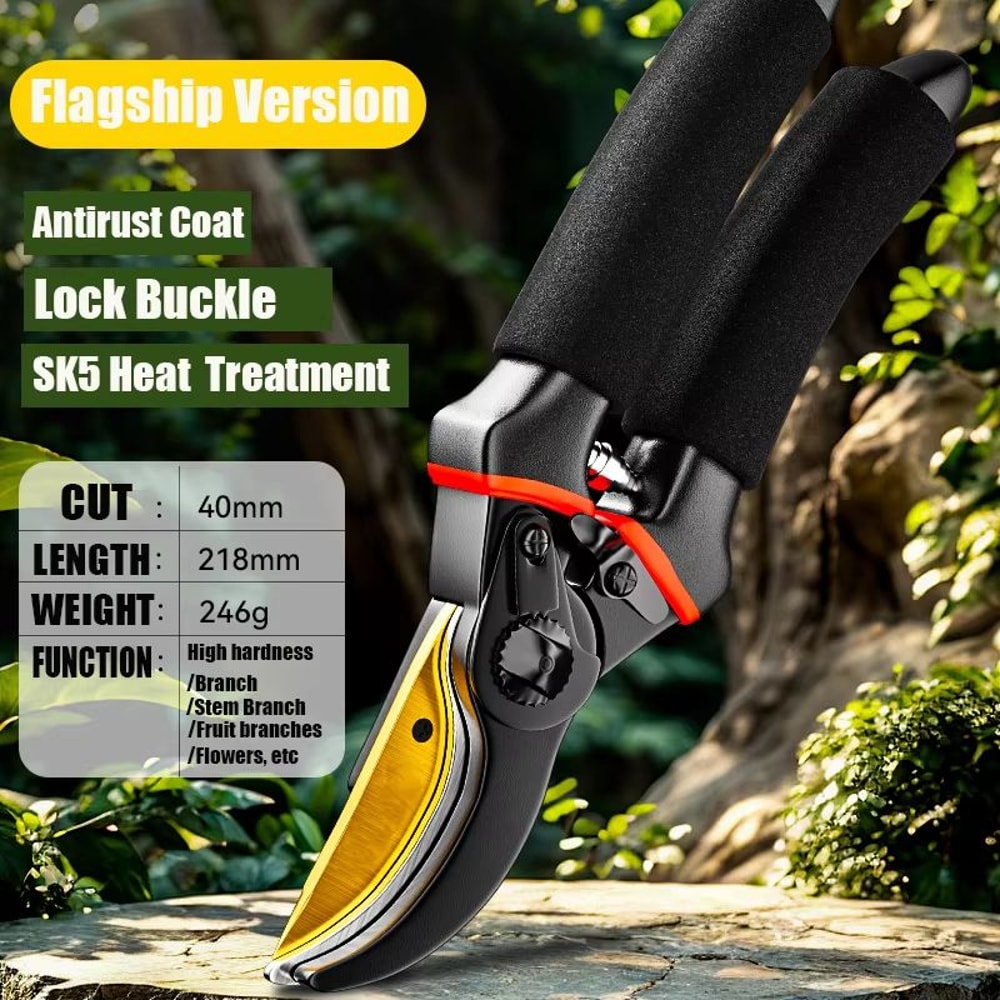 47Piece Cordless Garden Tree Trimming Pruning Tool Set With SK5 Steel Blades 8