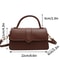 PU Leather Vintage Square Shoulder Bag For Women 1
