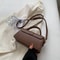 PU Leather Vintage Square Shoulder Bag For Women 2
