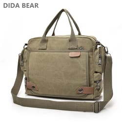 canvas crossbody messenger bag for men