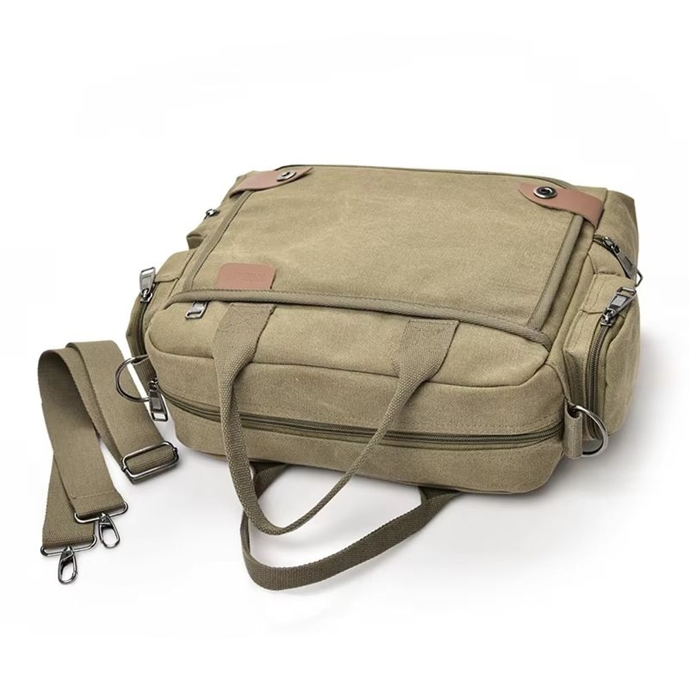 Canvas Crossbody Messenger Bag For Men 2