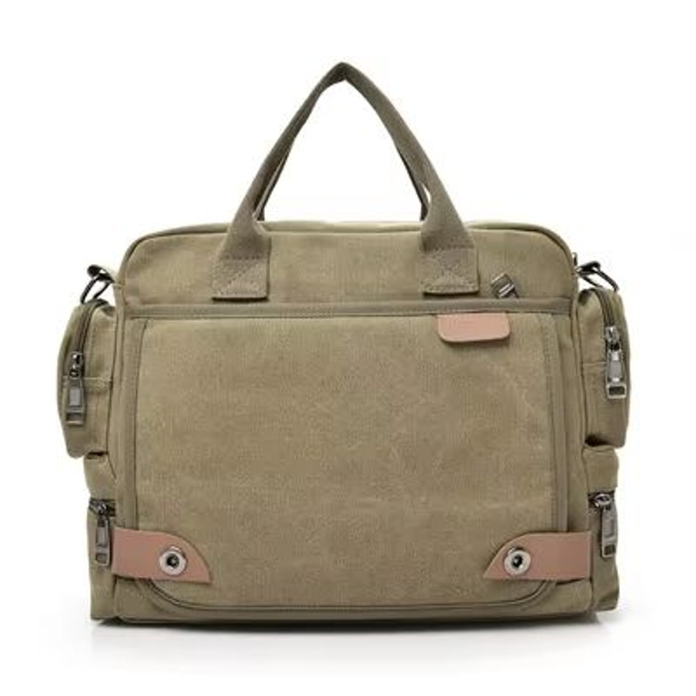 Canvas Crossbody Messenger Bag For Men 9