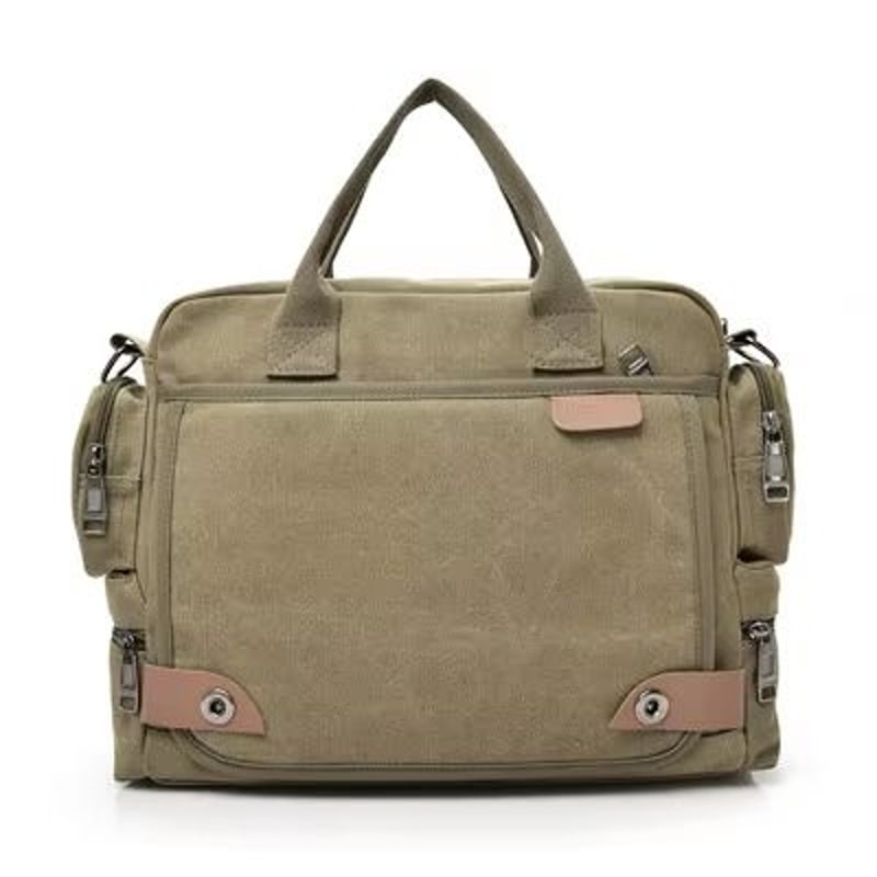 Canvas Crossbody Messenger Bag For Men 9