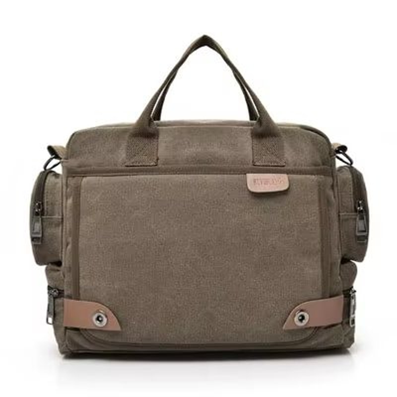 Canvas Crossbody Messenger Bag For Men 6