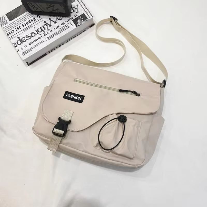 Waterproof Nylon Messenger Bag Crossbody Satchel For Women Men 27