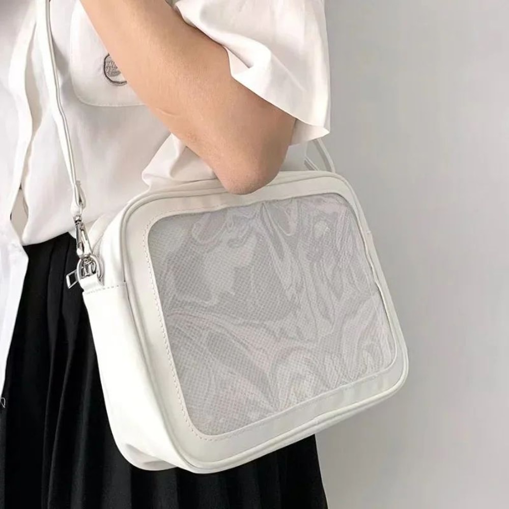 Ita Transparent Crossbody Bag For Women Teens 0