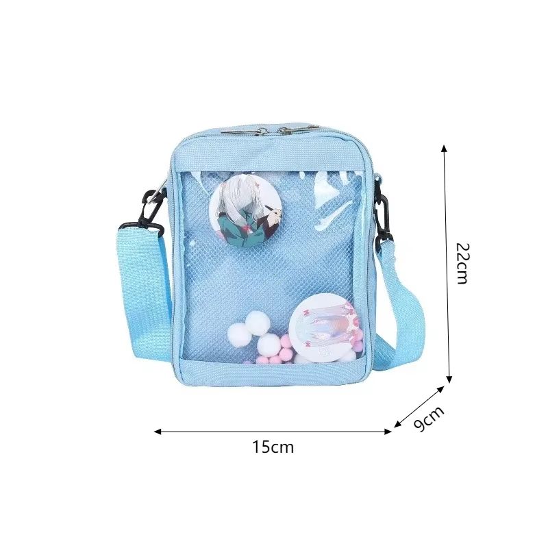 Ita Transparent Crossbody Bag For Women Teens 15