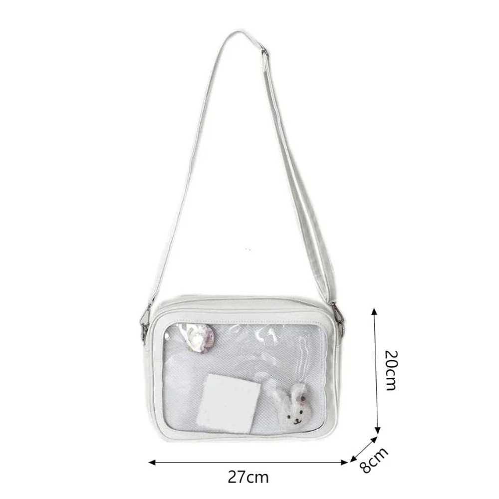 Ita Transparent Crossbody Bag For Women Teens 5