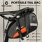 WEST BIKING Reflective Waterproof Bike Saddle Bag 12L Ultralight Tail Bag 0