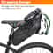 NEWBOLER 10L Waterproof Large Capacity Bicycle Tail Bag Foldable Bikepacking Rear Saddle Bag 3