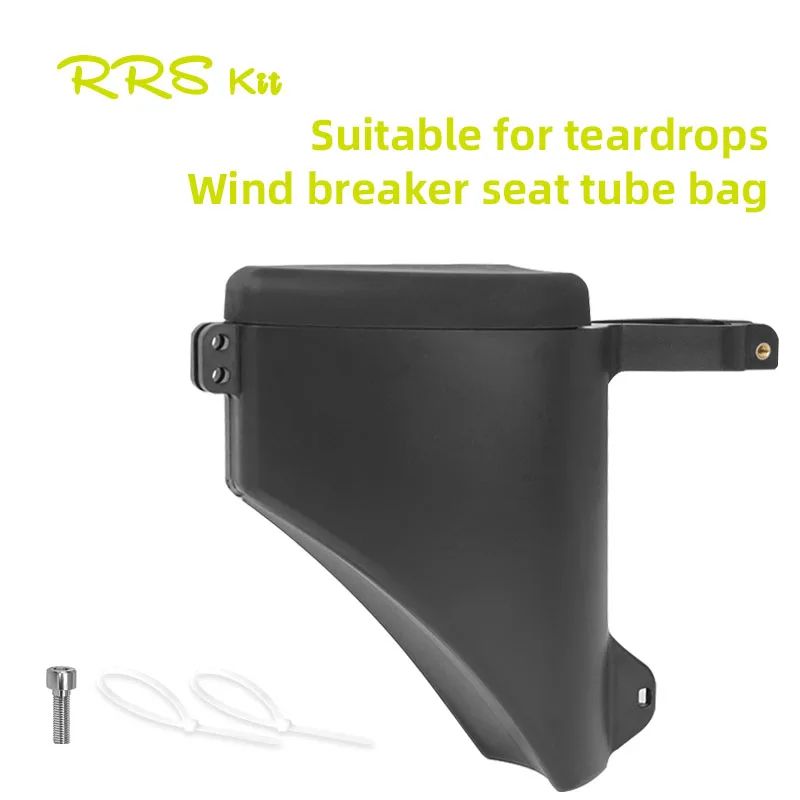 Waterproof Hard Shell Teardrop Bike Seat Tube Saddle Bag ShockAbsorbing Bicycle Storage 0