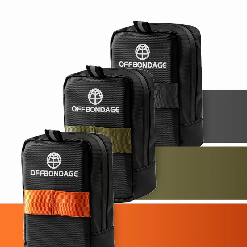 OFFBONDAGE Bicycle Saddle Bag Cycling Repair Tools Tail Pouch Pack 4