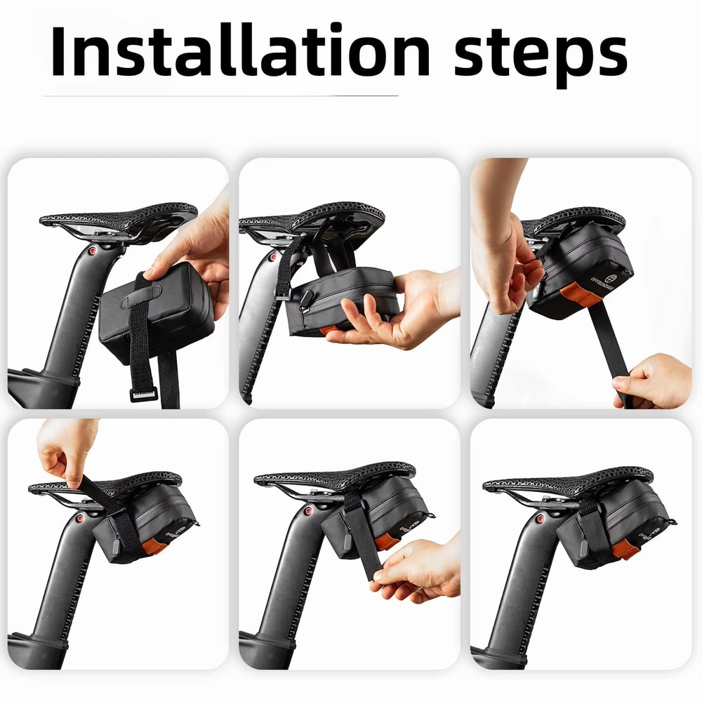 OFFBONDAGE Bicycle Saddle Bag Cycling Repair Tools Tail Pouch Pack 5