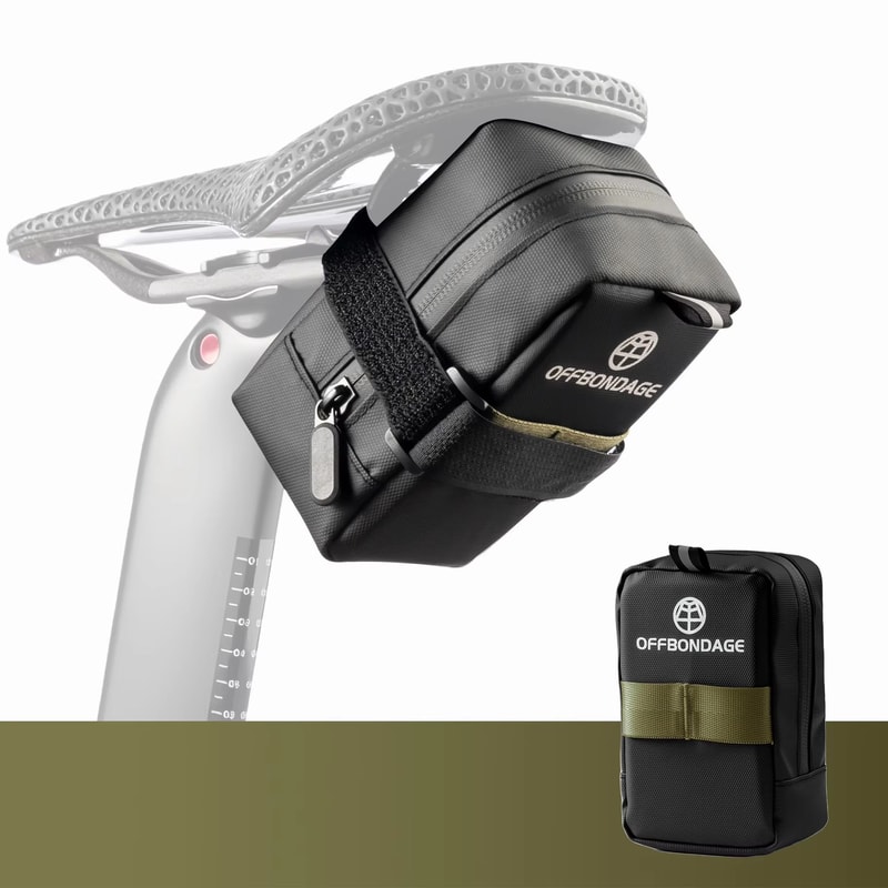 OFFBONDAGE Bicycle Saddle Bag Cycling Repair Tools Tail Pouch Pack 6