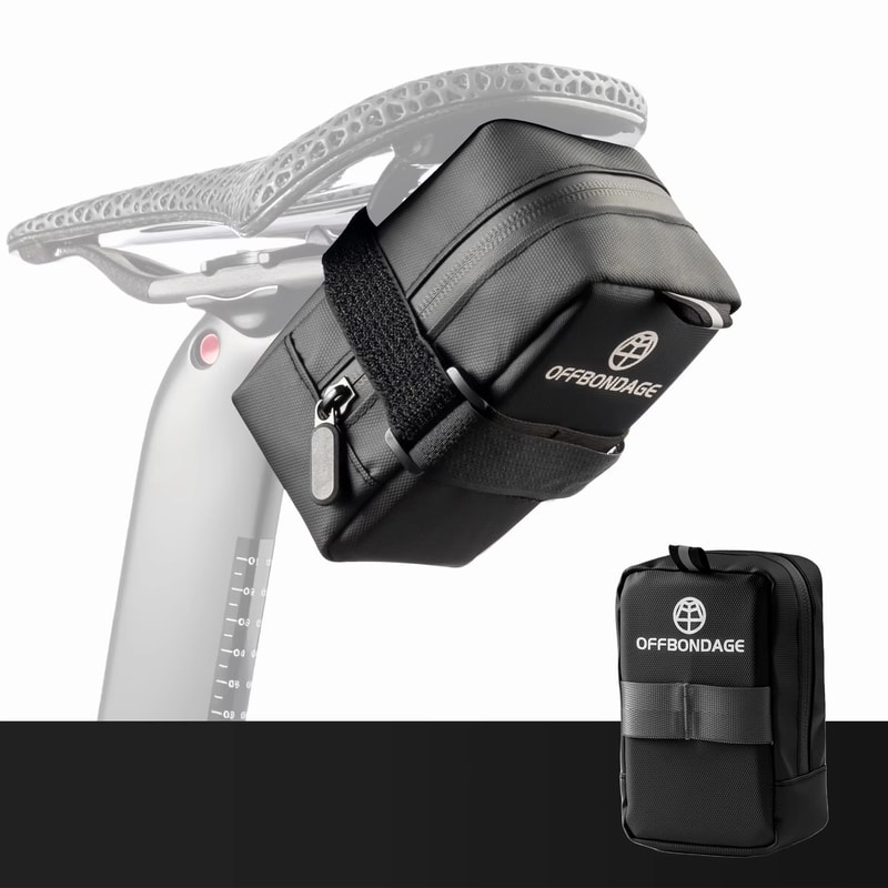 OFFBONDAGE Bicycle Saddle Bag Cycling Repair Tools Tail Pouch Pack 8