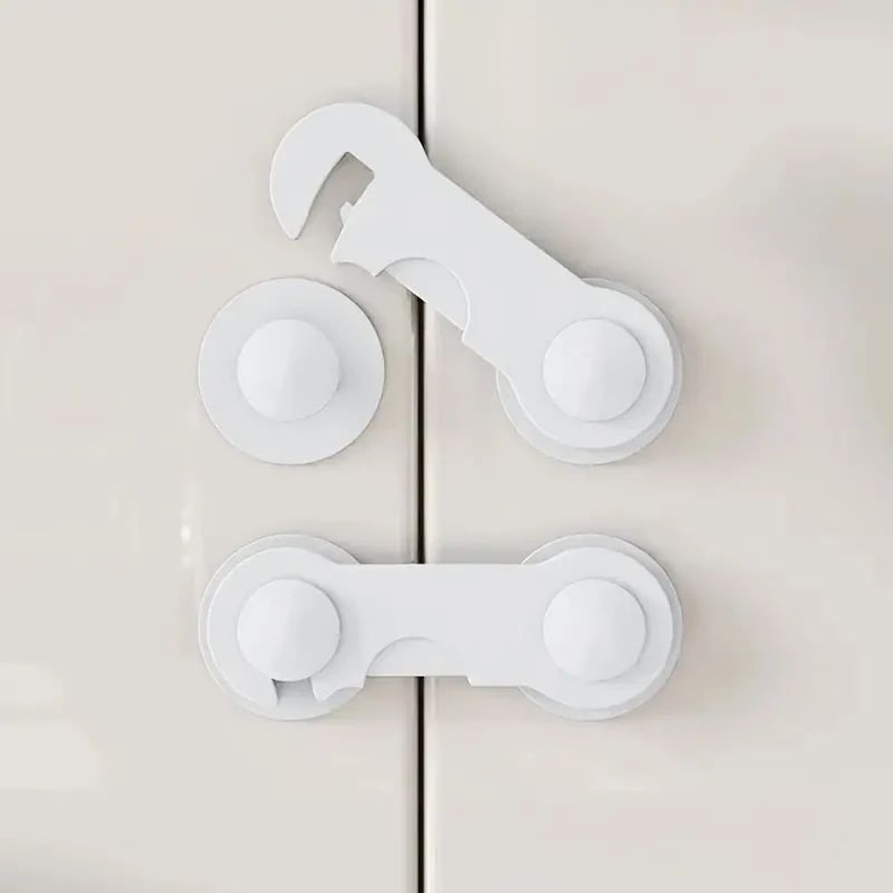 10Pack Baby Safety Cabinet And Drawer Locks AntiPinch Childproofing Protection 2