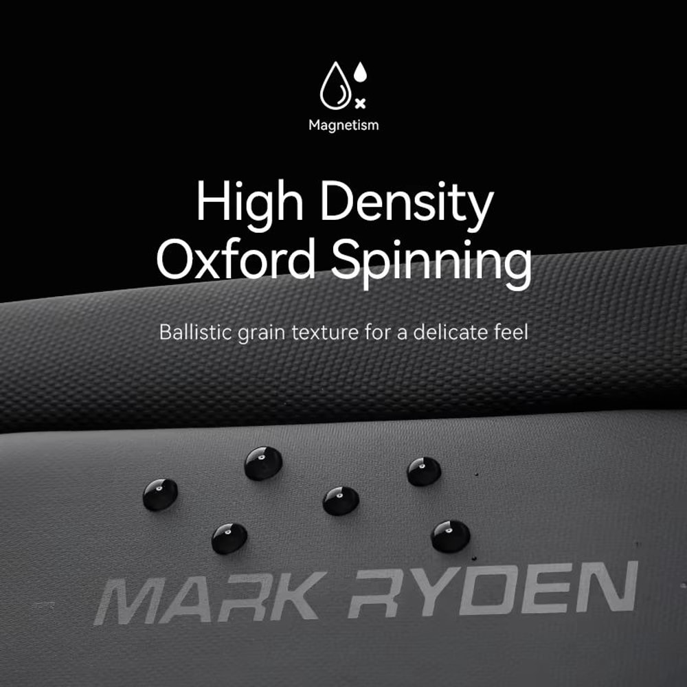 MarkRyden Waterproof Magnetic Buckle Crossbody Satchel With YKK Zipper Large Capacity 3