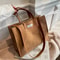 Womens Corduroy Handbag Satchel Shoulder Bag Vintage Shopper Tote Crossbody Bag 0