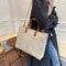 Womens Corduroy Handbag Satchel Shoulder Bag Vintage Shopper Tote Crossbody Bag 3