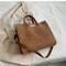 Womens Corduroy Handbag Satchel Shoulder Bag Vintage Shopper Tote Crossbody Bag 8