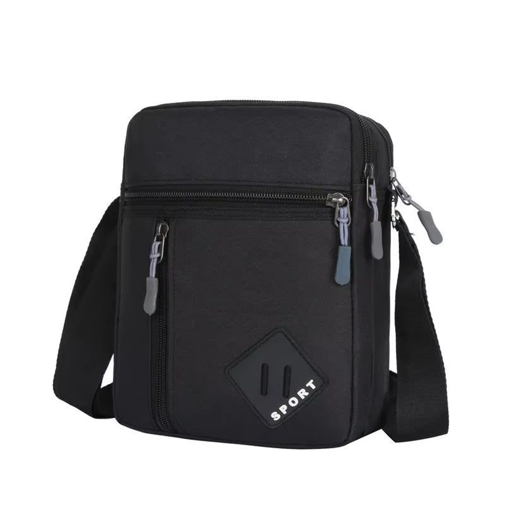 Mens Oxford Cloth Messenger Bag Simple Casual Business Crossbody Shoulder Bag For Work And Travel 6