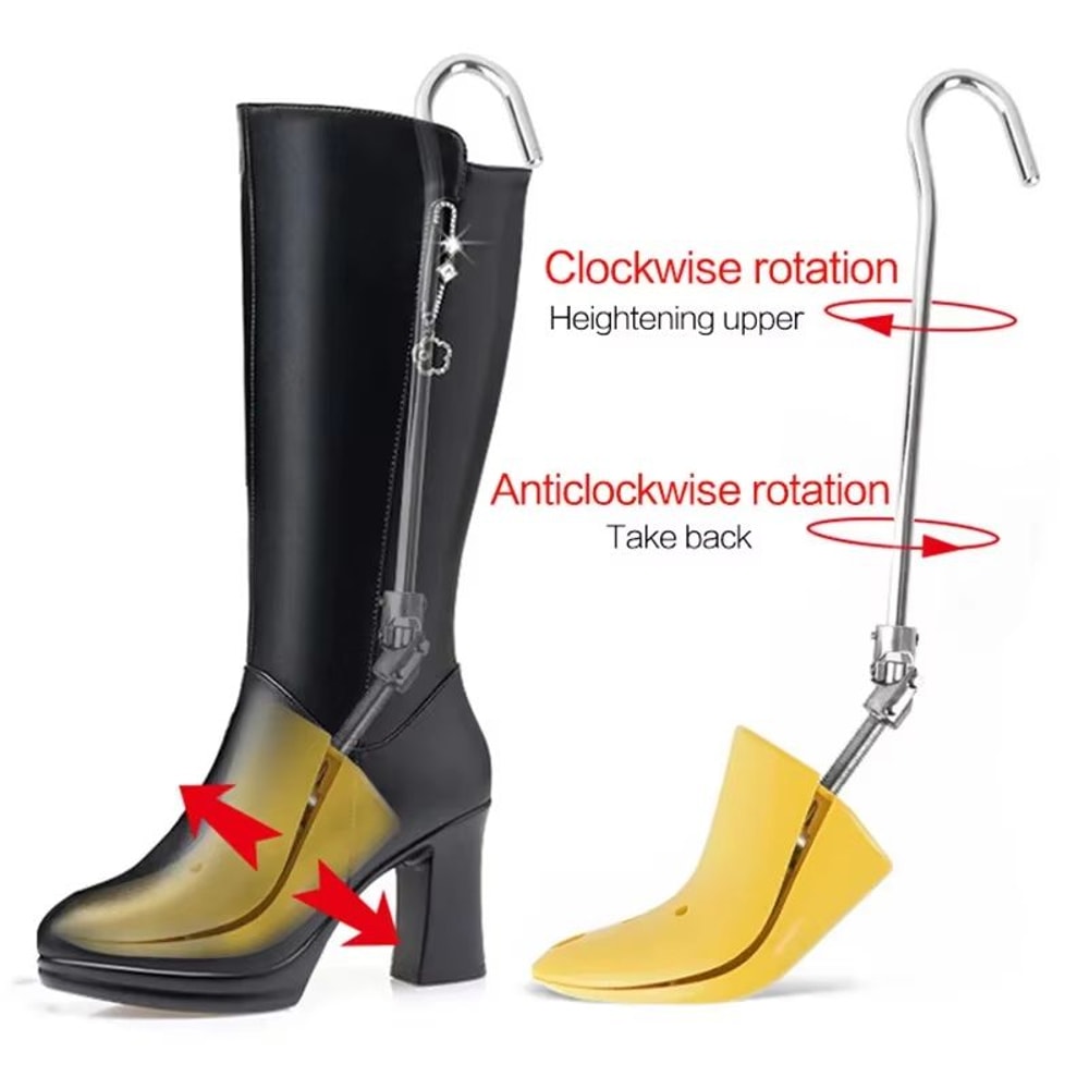 Adjustable Boot And High Heel Shoe Stretcher With Upper Widening Support 1