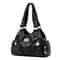 Luxury Soft PU Leather Mini Motorcycle Shoulder Bag For Women 0