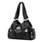 Luxury Soft PU Leather Mini Motorcycle Shoulder Bag For Women 7