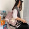Waterproof Canvas Shoulder Tote And Crossbody Messenger Bag For Women 7