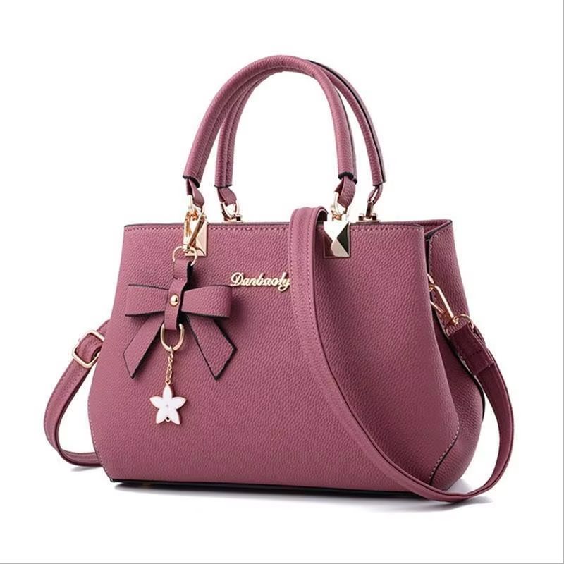 Elegant Bow OneShoulder Crossbody Satchel For Women Large Capacity 9