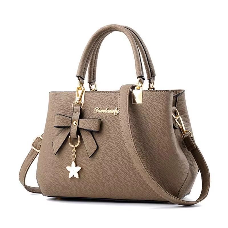 Elegant Bow OneShoulder Crossbody Satchel For Women Large Capacity 12